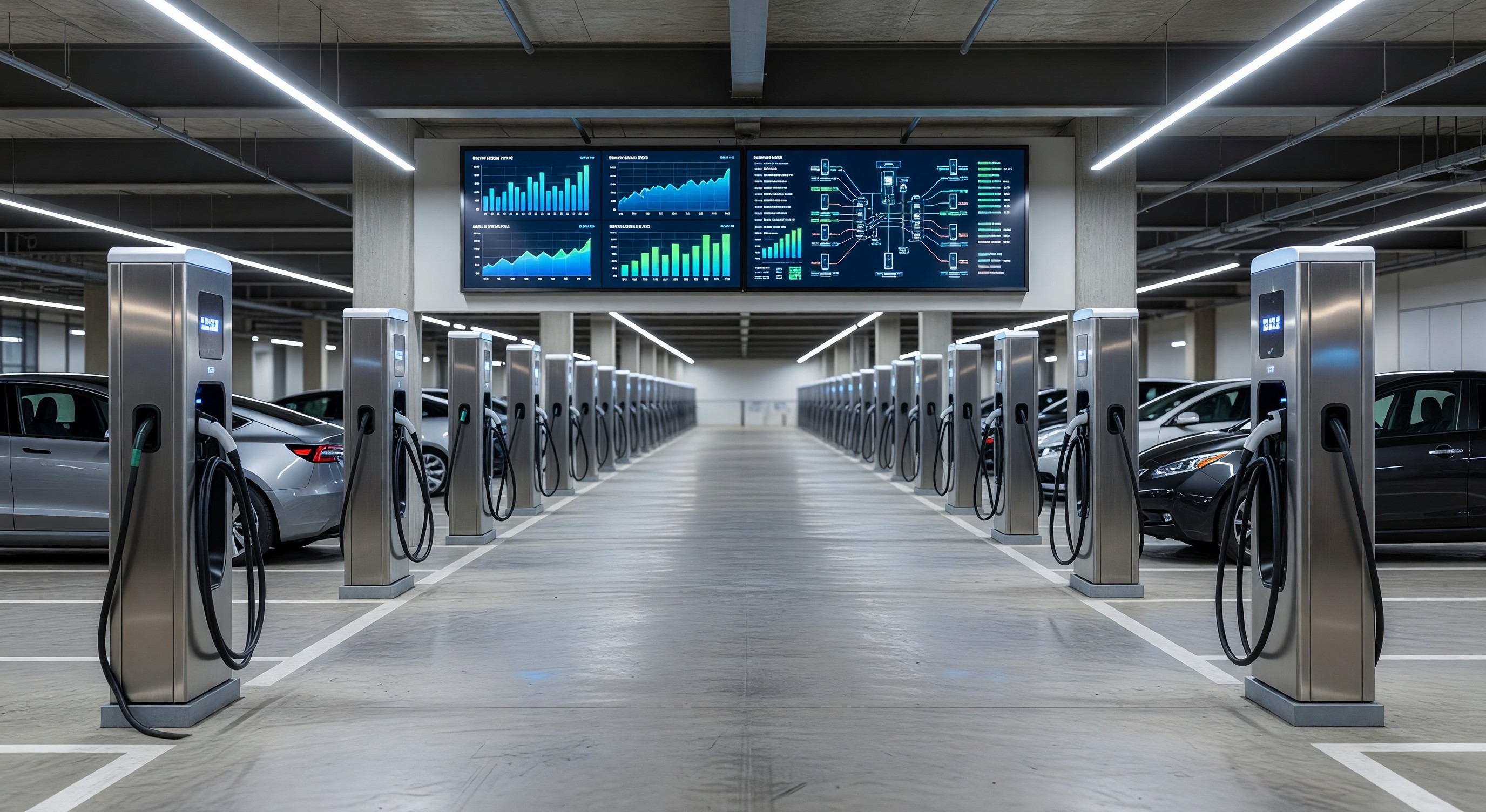 EV Charging and Smart Grid Integration: How Parking Facilities Become Grid Assets